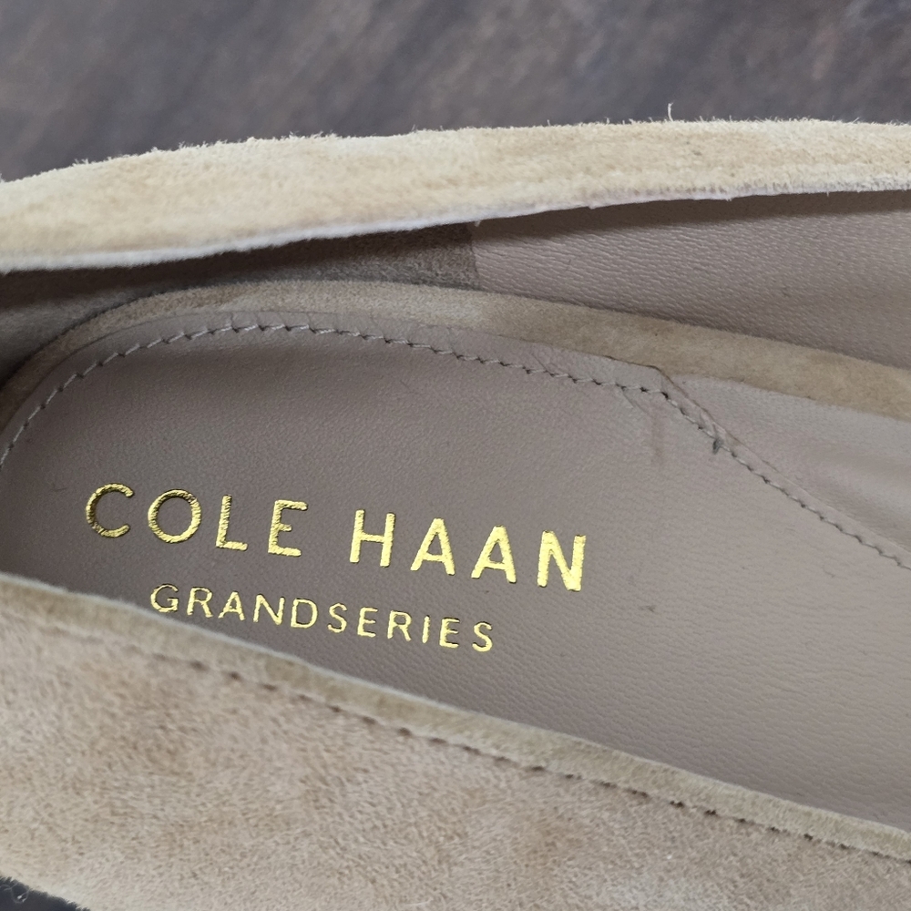 NWOT Cole Haan Grand360 Grandseries Gabble Pump Tan Heels Women's Sz 9B - Picture 5 of 12